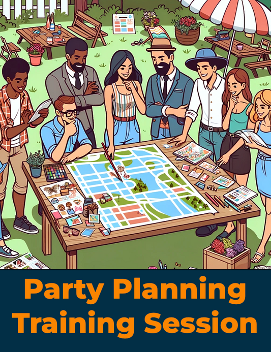 Party Planning Training Session