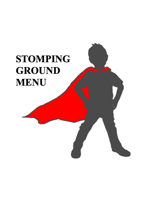 Stomping Ground Menu